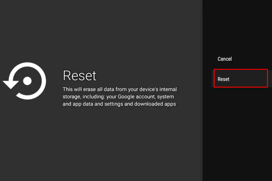 How to Reset Sharp TV - Tap Reset