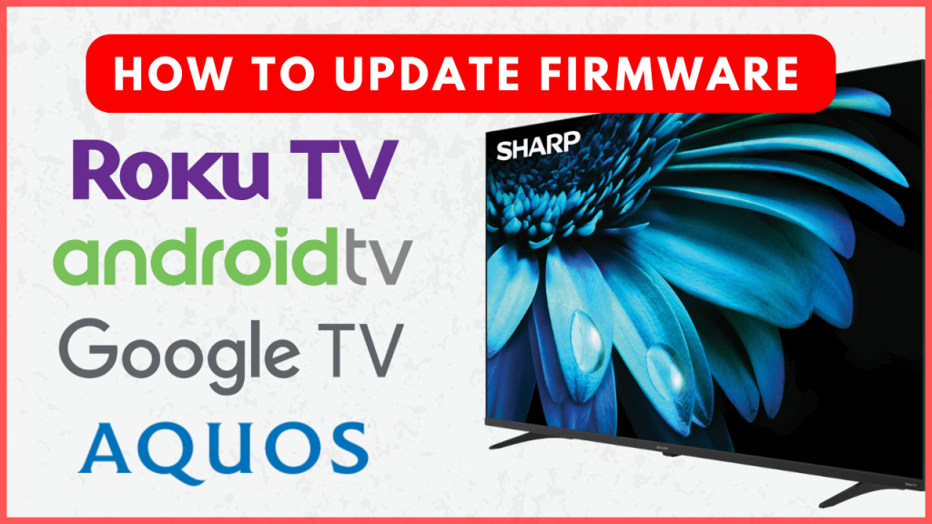 How to Update Sharp TV