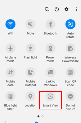 Tap Smart View