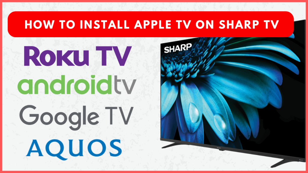 Apple TV on Sharp TV