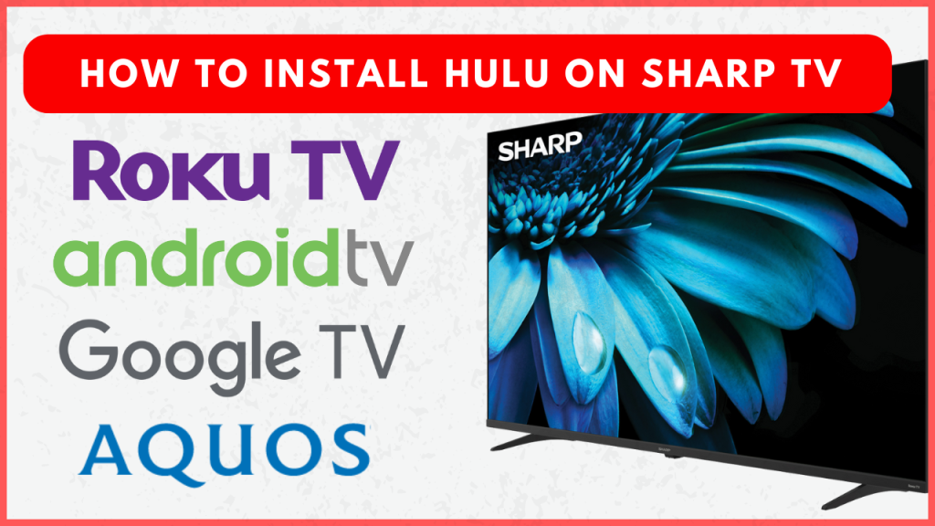 Hulu on Sharp TV