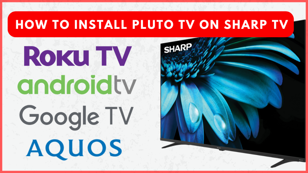 Pluto TV on Sharp TV