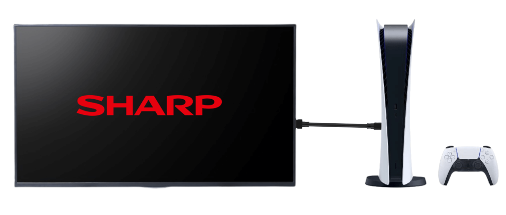 Connect PS5 to Sharp TV via HDMI