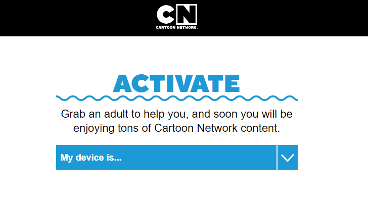 Activate Cartoon Network on Sharp TV