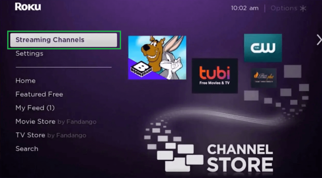 Click Streaming Channels