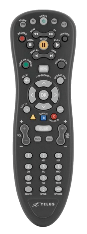 Program TELUS Classic Remote to Sharp TV